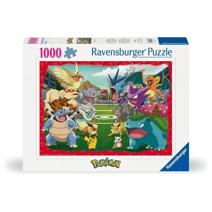 Ravensburger 12000628 Puzzle Pokémon Battle 1000 Piezas para Adultos y Niños a partir de 14 años Alta Calidad Ravensburger 12000628 Puzzle Pokémon Battle 1000 Piezas para Adultos y Niños a partir de 14 años Alta Calidad
