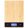 Day Balanza Digital 5 Kg Bambú con Luz Azul y Tara
