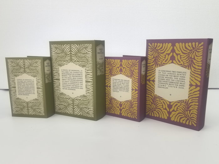 DKD Home Decor Set de 2 Cajas para Libros Floral