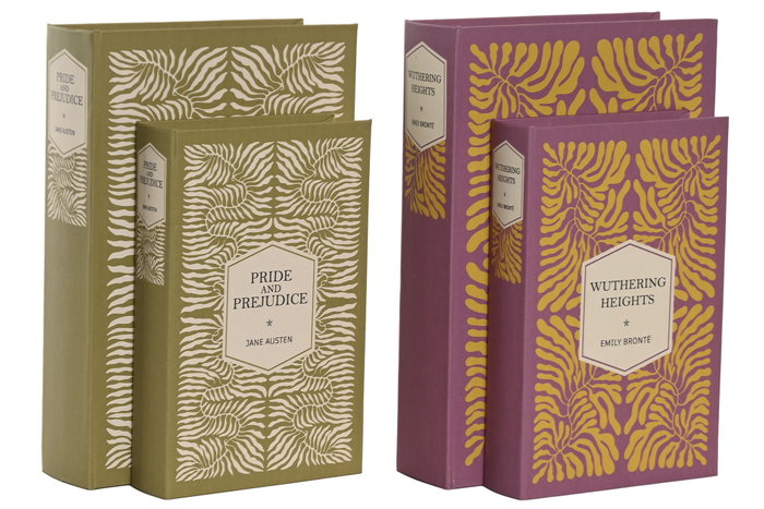 DKD Home Decor Set de 2 Cajas para Libros Floral