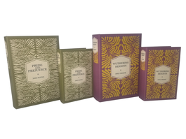 DKD Home Decor Set de 2 Cajas para Libros Floral