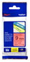Brother Cinta Laminada TZe421 9mm x 8m Negro sobre Rojo
