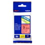 Brother Cinta Laminada TZe421 9mm x 8m Negro sobre Rojo