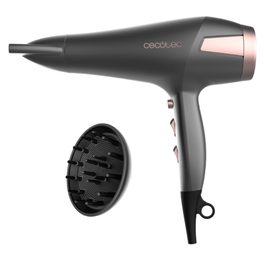 Cecotec IoniCare Radiance 2500W Negro/Oro Rosa con Boquilla y Difusor