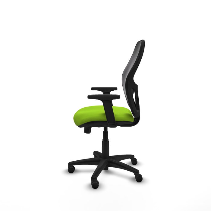 PIQUERAS Y CRESPO Alocén Silla de Oficina con Mecanismo Sincro, Malla Negra y Asiento Pistacho PIQUERAS Y CRESPO Alocén Silla de Oficina con Mecanismo Sincro, Malla Negra y Asiento Pistacho