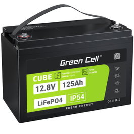 Green Cell CUBE LiFePO4 12,8V 125Ah 1600Wh