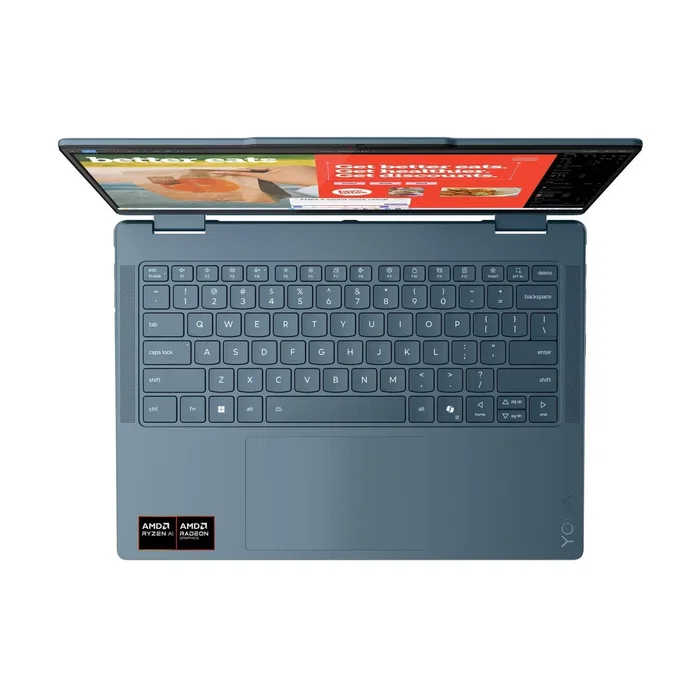 Lenovo YOGA 7 2-in-1 14 Tidal Teal OLED Táctil Ryzen AI 5 340 16GB 512GB Win11 Home