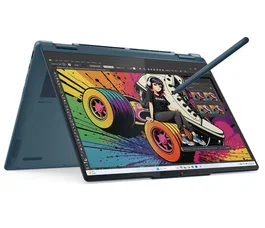Lenovo YOGA 7 2-in-1 14 Tidal Teal OLED Táctil Ryzen AI 5 340 16GB 512GB Win11 Home