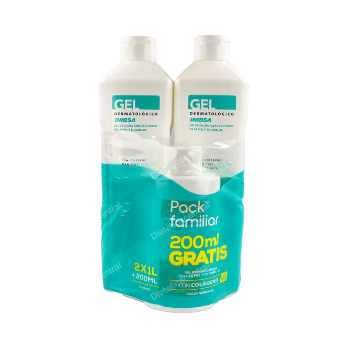 INIBSA Pack 2 Geles + Champú 200ml INIBSA Pack 2 Geles + Champú 200ml