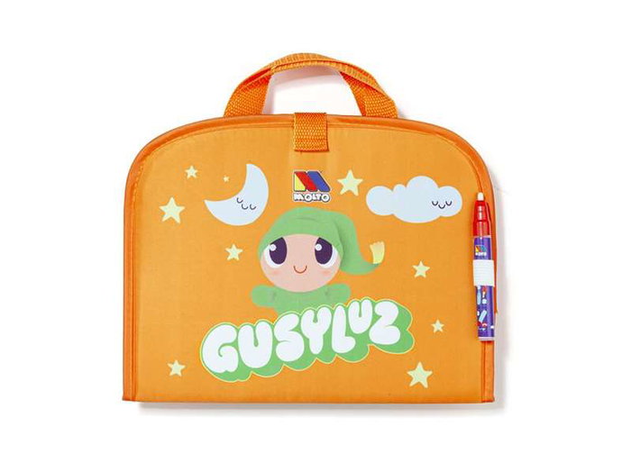 Molto Maletin Doodle 44x28 cm con Rotulador de Agua para Niños Molto Maletin Doodle 44x28 cm con Rotulador de Agua para Niños