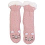 Sensly Calcetines Sherpa Animal Kawaii Antideslizantes para Casa Tallas 30-38
