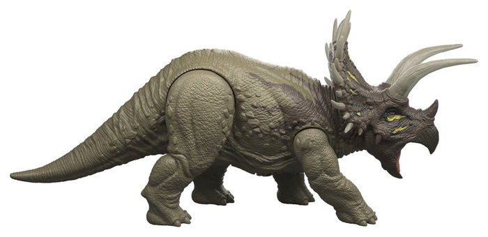 Mattel Jurassic World: Survival Wild Roar Triceratops 31 cm