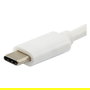 EQUIP Adaptador USB-C a VGA, USB 3.0, 60W PD, Blanco