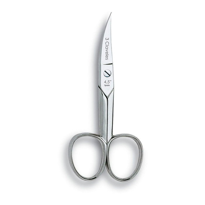 Tres Claveles Tijera para Uñas Curva 4,5 pulgadas Tres Claveles Tijera para Uñas Curva 4,5 pulgadas
