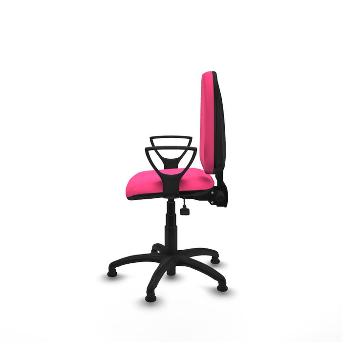 PIQUERAS Y CRESPO Silla de oficina Aýna Rosa con mecanismo Asincro
