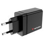 Verbatim Ladegert 30W Cargador USB-C 3x USB-A Negro PD 3.0 QC 3.0