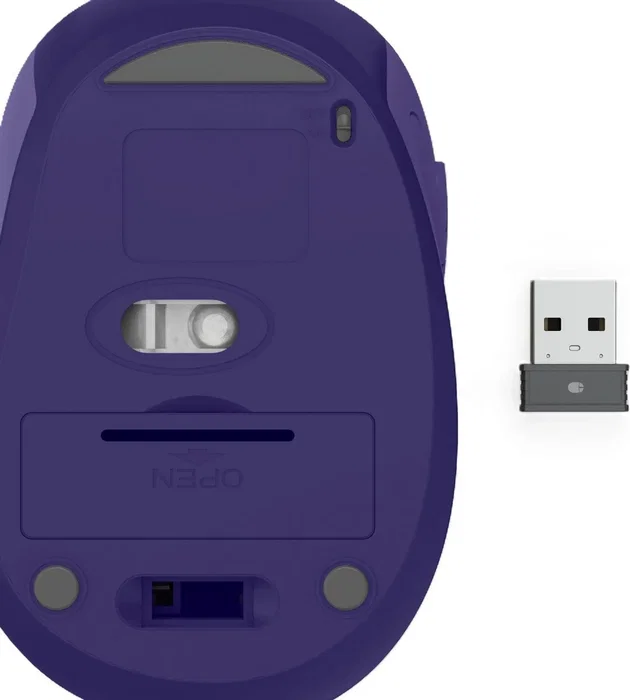 Hama WM-400 Ratón inalámbrico Violeta