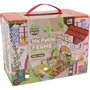 Planete Bois PLA3301040302473 Casita de Juegos de Granja FSC para Niños a Partir de 18 Meses, Juego Infantil de 12 Piezas