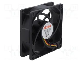 Akasa Ventilador Axial 80x80x25mm DC