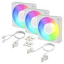 ARCTIC BioniX P12 A-RGB White Pack de 3 Ventiladores de Caja