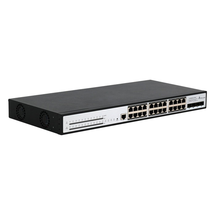 Extralink Chiron Pro 24x RJ45 PoE, 4x SFP+, L3, Gestionado, 370W