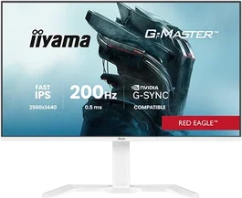 iiyama G-MASTER GB2771QSU-W1 Monitor Gaming 27 Pulgadas QHD Fast IPS Blanco