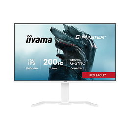 iiyama GB2771QSU-W1 Monitor Gaming 27" Quad HD (2560x1440) IPS 200Hz 2ms 350cd/m² Flicker-Free AMD FreeSync Blanco