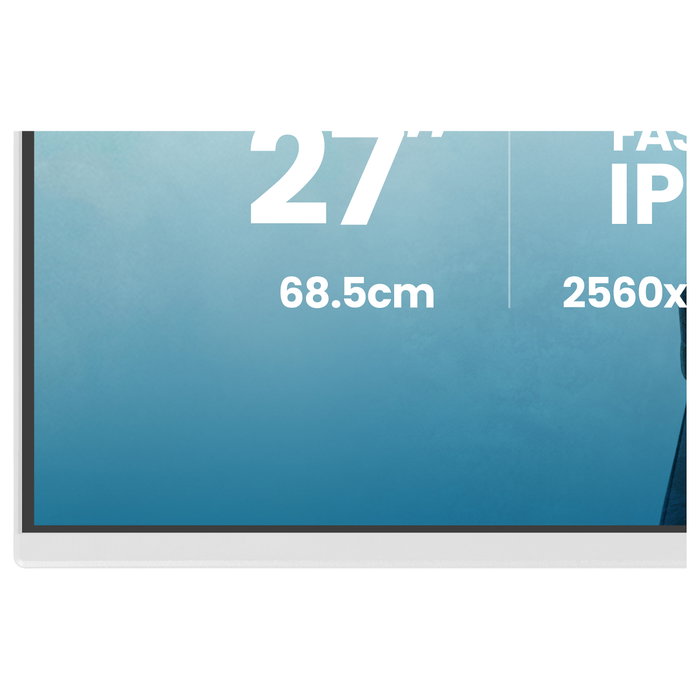 iiyama G-MASTER GB2771QSU-W1 Monitor Gaming 27 Pulgadas QHD Fast IPS Blanco