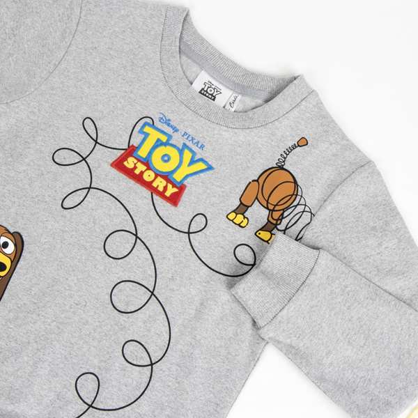 Cerdá Sudadera Cotton Brushed Toy Story Niños 5 Años Gris