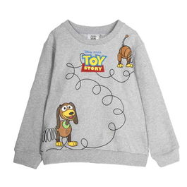 Cerdá Sudadera Cotton Brushed Toy Story Niños 5 Años Gris