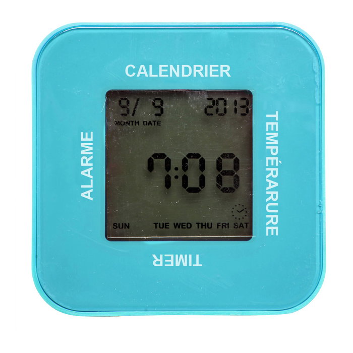 Be Mix Reloj Despertador 4 Funciones Calendario Alarma Temperatura 7x3.5x7 cm Be Mix Reloj Despertador 4 Funciones Calendario Alarma Temperatura 7x3.5x7 cm