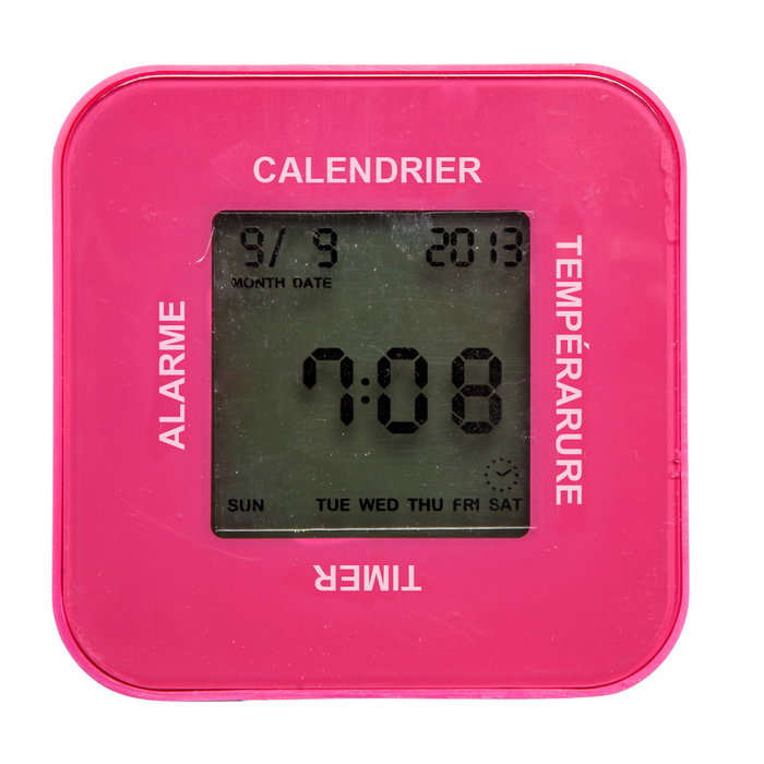 Be Mix Reloj Despertador 4 Funciones Calendario Alarma Temperatura 7x3.5x7 cm Be Mix Reloj Despertador 4 Funciones Calendario Alarma Temperatura 7x3.5x7 cm
