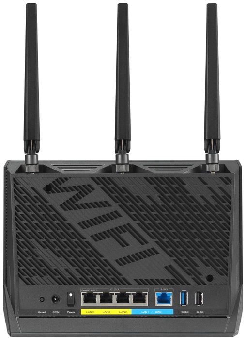 Asus RT-BE88U Router WiFi 7 Dual-Band AiMesh, 4K-QAM, MLO, 2 Puertos 10G, SFP+, 4 Puertos 2.5G y 4 Puertos 1G Asus RT-BE88U Router WiFi 7 Dual-Band AiMesh, 4K-QAM, MLO, 2 Puertos 10G, SFP+, 4 Puertos 2.5G y 4 Puertos 1G