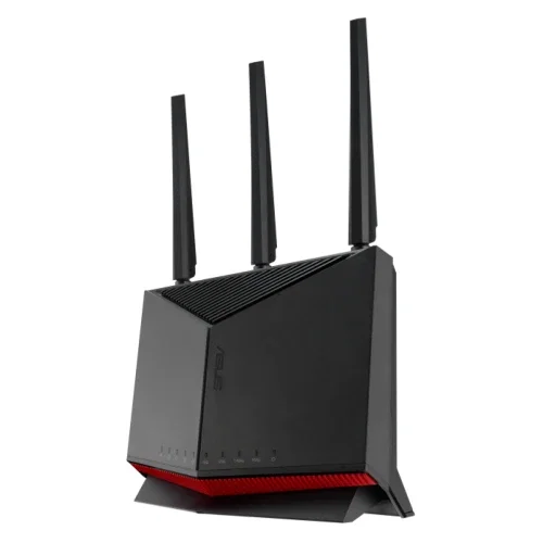 ASUS RT-BE86U Router Inalámbrico 10 Gigabit Ethernet Doble Banda Wi-Fi 7 Negro ASUS RT-BE86U Router Inalámbrico 10 Gigabit Ethernet Doble Banda Wi-Fi 7 Negro