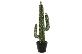 DKD Home Decor Planta Cactus Verde Foam PP