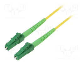 LogiLink Cable de parcheo de fibra óptica simplex OS2 SM G.657.A2 LC/APC a LC/APC, 40 m de longitud de 40 m