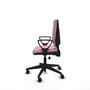 PIQUERAS Y CRESPO Silla de oficina Elche Rosa con mecanismo Asincro