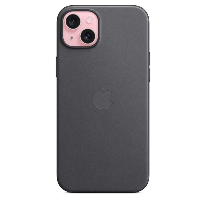 Apple MT423ZM/A funda para iPhone 15 Plus (6.7") color negro con protección y compatibilidad MagSafe