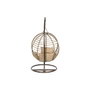 DKD Home Decor Sillón Colgante Breeze Marrón