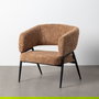 Sillón Mostaza Tejido-Metal Salón 71 X 70 X 75 cm (Set de 2)