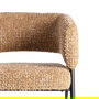 Sillón Mostaza Tejido-Metal Salón 71 X 70 X 75 cm (Set de 2)