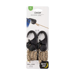 Nite Ize Pack de 2 Reemplazanudos CamJam con Cordón de 2,44 m