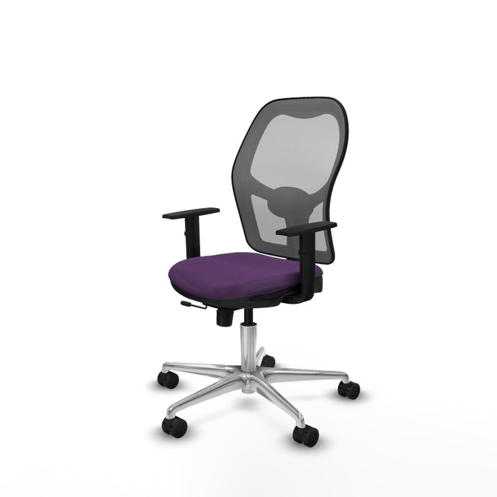 PIQUERAS Y CRESPO Silla de oficina Jorquera Morada y Gris