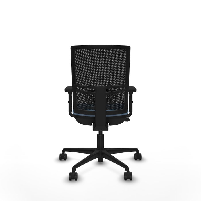 PIQUERAS Y CRESPO Silla de oficina Yunquera con mecanismo Sincro/Traslack, Azul cielo y Negro PIQUERAS Y CRESPO Silla de oficina Yunquera con mecanismo Sincro/Traslack, Azul cielo y Negro