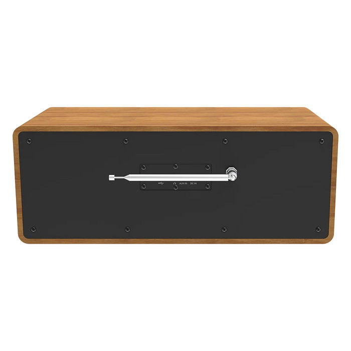 Telestar TOP 300 5701300 Radio Internet Digital DAB+ FM Bluetooth 5.3, Pantalla TFT 3.2", 30W, Madera, Estacionaria