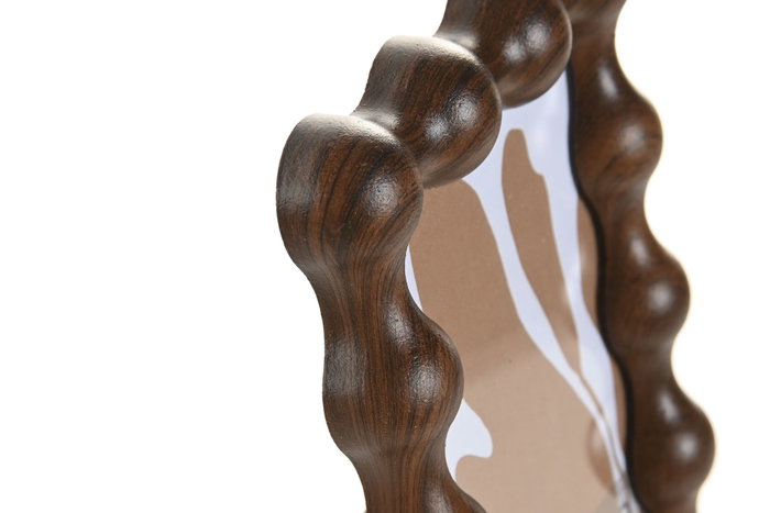 DKD Home Decor Marco de fotos 10x15 MDF Cristal Marrón oscuro DKD Home Decor Marco de fotos 10x15 MDF Cristal Marrón oscuro