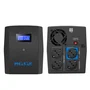 PHASAK SAI 1260VA Sirius Interactivo con AVR, toma protegida y pantalla LCD