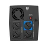 PHASAK SAI 1260VA Sirius Interactivo con AVR, toma protegida y pantalla LCD