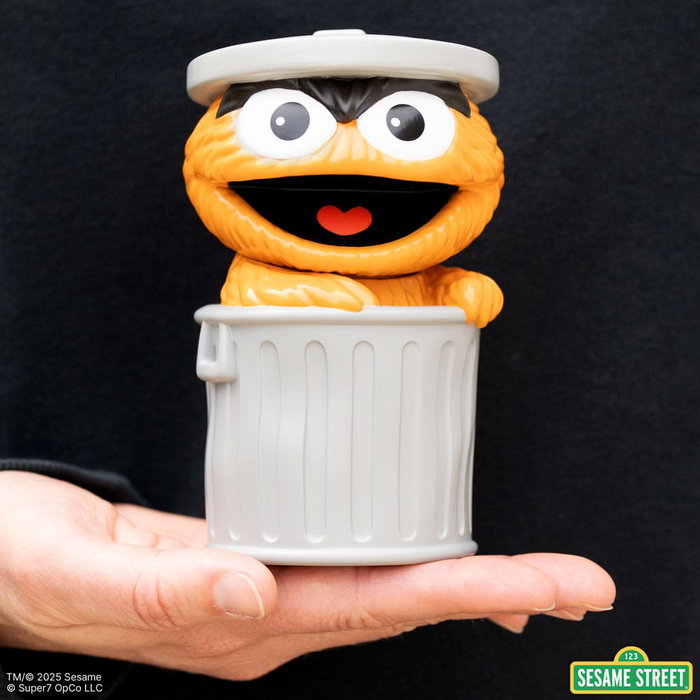 Sesame Street Figura Soft Vinyl FUN! FUN! Oscar the Grouch (Orange) 13 cm Sesame Street Figura Soft Vinyl FUN! FUN! Oscar the Grouch (Orange) 13 cm