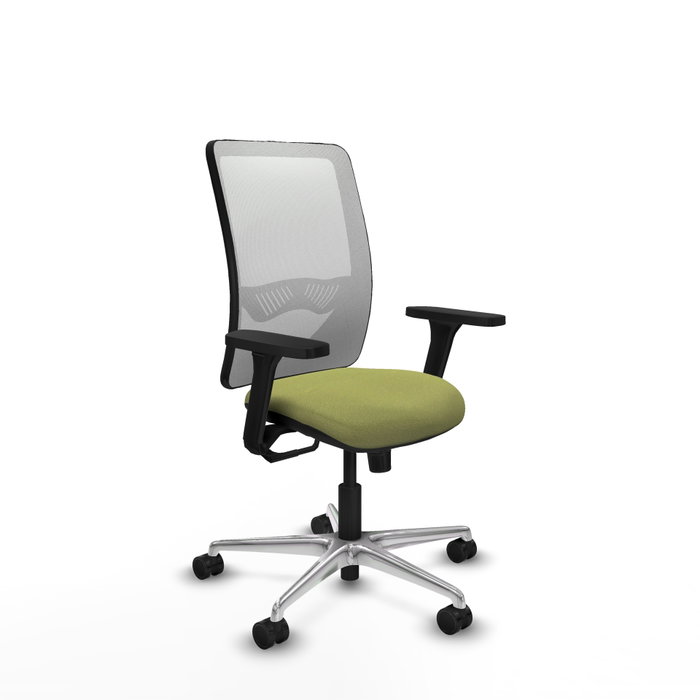 PIQUERAS Y CRESPO Silla de oficina Zulema Verde oliva y Blanco PIQUERAS Y CRESPO Silla de oficina Zulema Verde oliva y Blanco